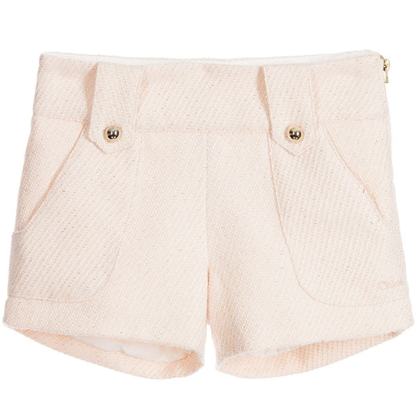 Chloé Girls Terracotta Lightweight Poplin shops Shorts (Mini-Me)