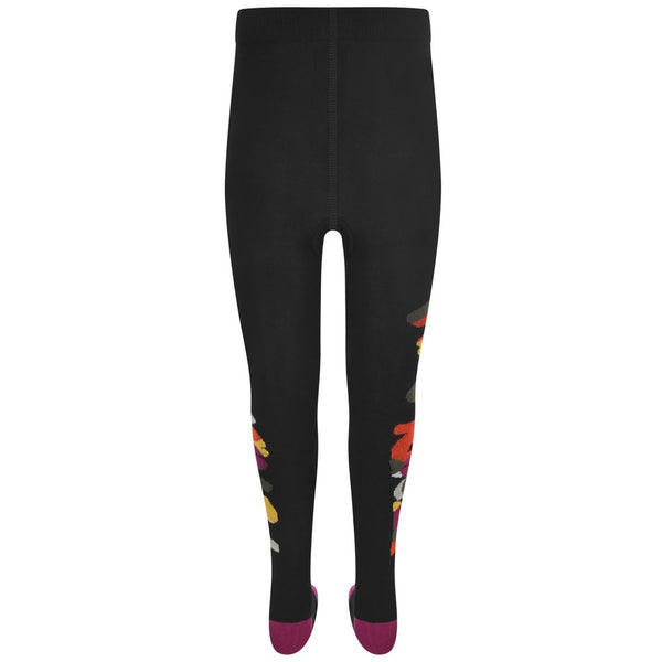 Moschino Girls Black Logo Leggings