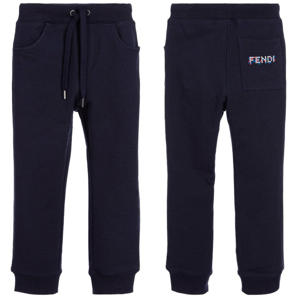 Fendi logo sweatpants online