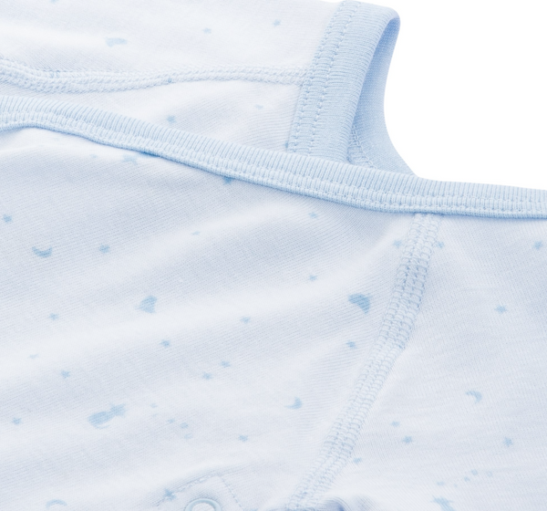 Petit Bateau Baby Boys Blue Romper Petit New York