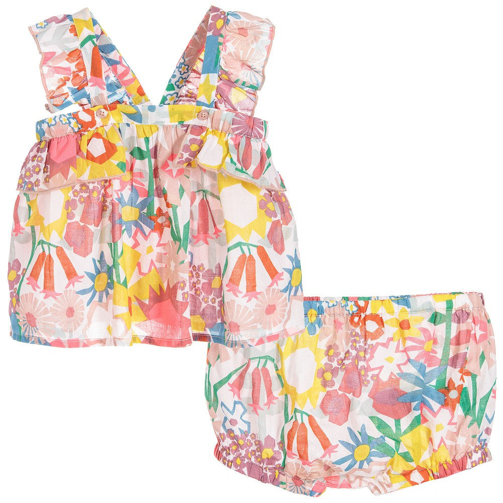 Stella McCartney Baby Girls Floral Summer Set Baby Sets & Suits Stella McCartney Kids [Petit_New_York]