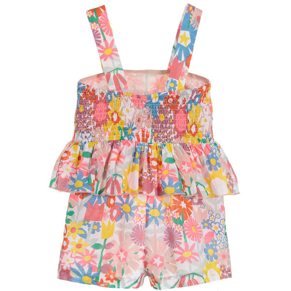 Girls Floral Romper main image 1
