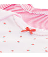Petit Bateau Baby Girls Two-Pack Pink Rompers Baby Rompers & Onesies Petit Bateau [Petit_New_York]
