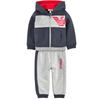 Armani Baby Boys Navy/Grey Tracksuit Baby Sets & Suits Armani Junior [Petit_New_York]
