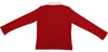 Fendi Girls Red Long-Sleeved Poloshirt Girls Tops Fendi [Petit_New_York]