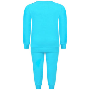 Moschino Baby Turquoise Tracksuit Baby Sets & Suits Moschino [Petit_New_York]
