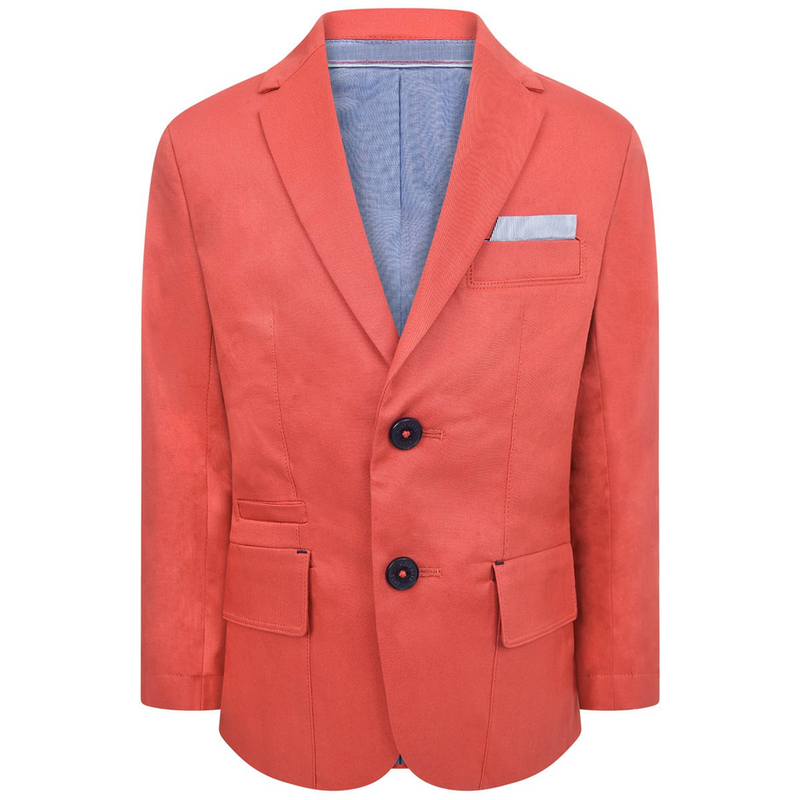 Hugo Boss Boys Red Blazer Boys Suits & Blazers Boss Hugo Boss [Petit_New_York]