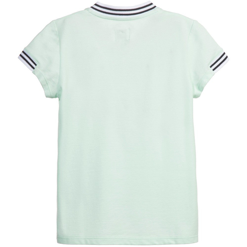 Karl Lagerfeld Girls Cotton Pique T-shirt Girls Tops Karl Lagerfeld Kids [Petit_New_York]