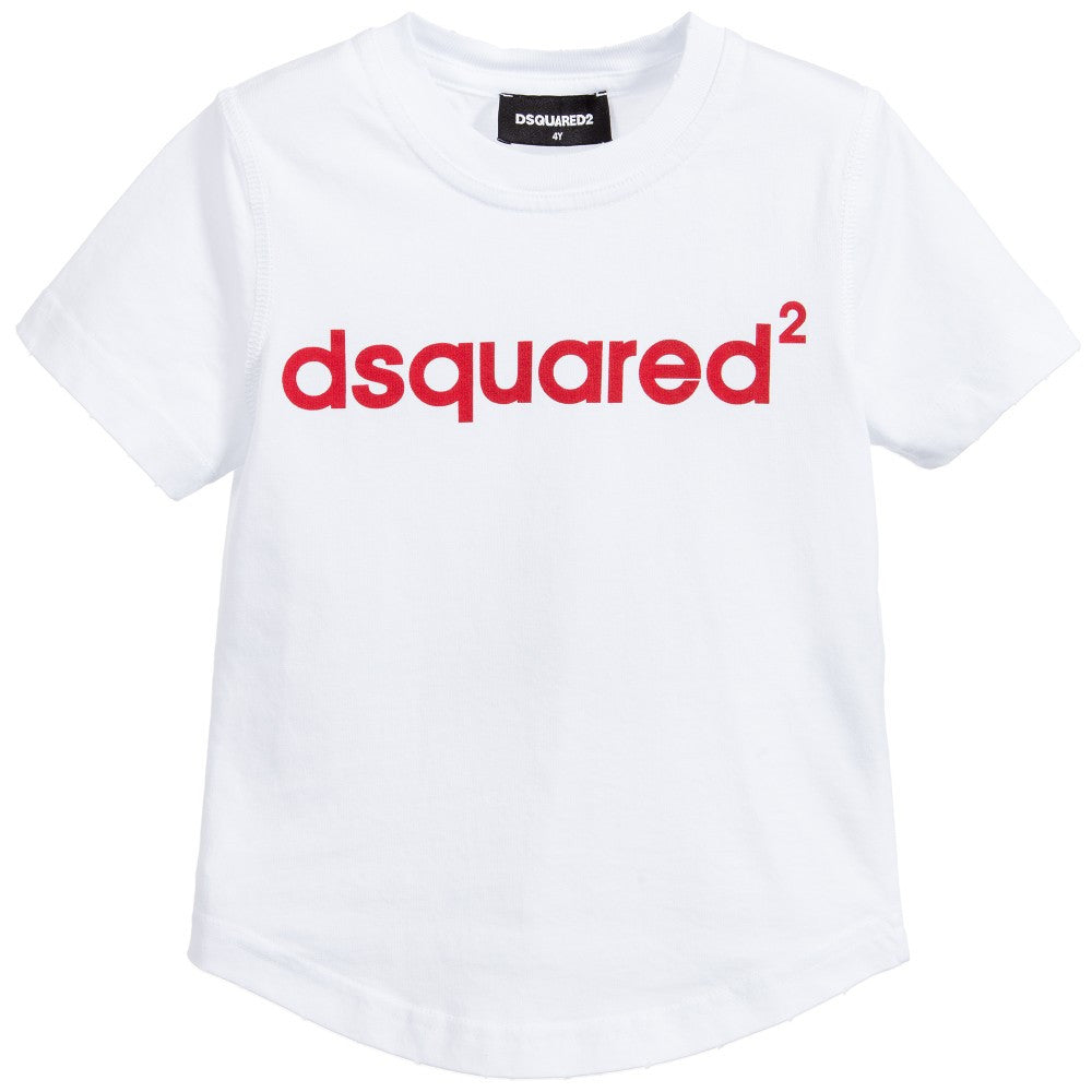 Dsquared2 Boys Logo T-shirt Boys T-shirts Dsquared2 [Petit_New_York]