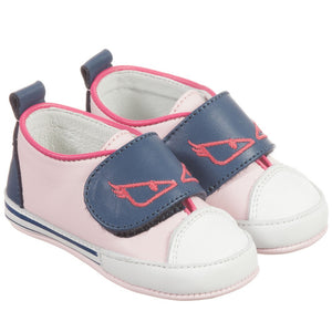 Fendi Baby Pink 'Monster' Shoes Baby Shoes Fendi [Petit_New_York]