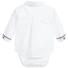 Karl Lagerfeld Baby Boys White Shirt Bodysuit Baby Tops Karl Lagerfeld Kids [Petit_New_York]