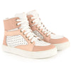 Chloe Girls Pink & White Mini-Me Sneakers Girls Shoes Chloé [Petit_New_York]