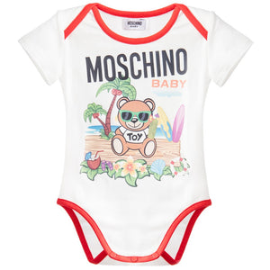 Moschino Baby 3-pack Rompers Gift Set Baby Rompers & Onesies Moschino [Petit_New_York]