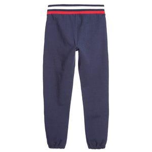 Moschino Boys Navy Sweatpants Boys Pants Moschino [Petit_New_York]