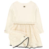 Sonia Rykiel Girls Ivory Fancy Multi-Fabric Dress Girls Dresses Rykiel Enfant [Petit_New_York]