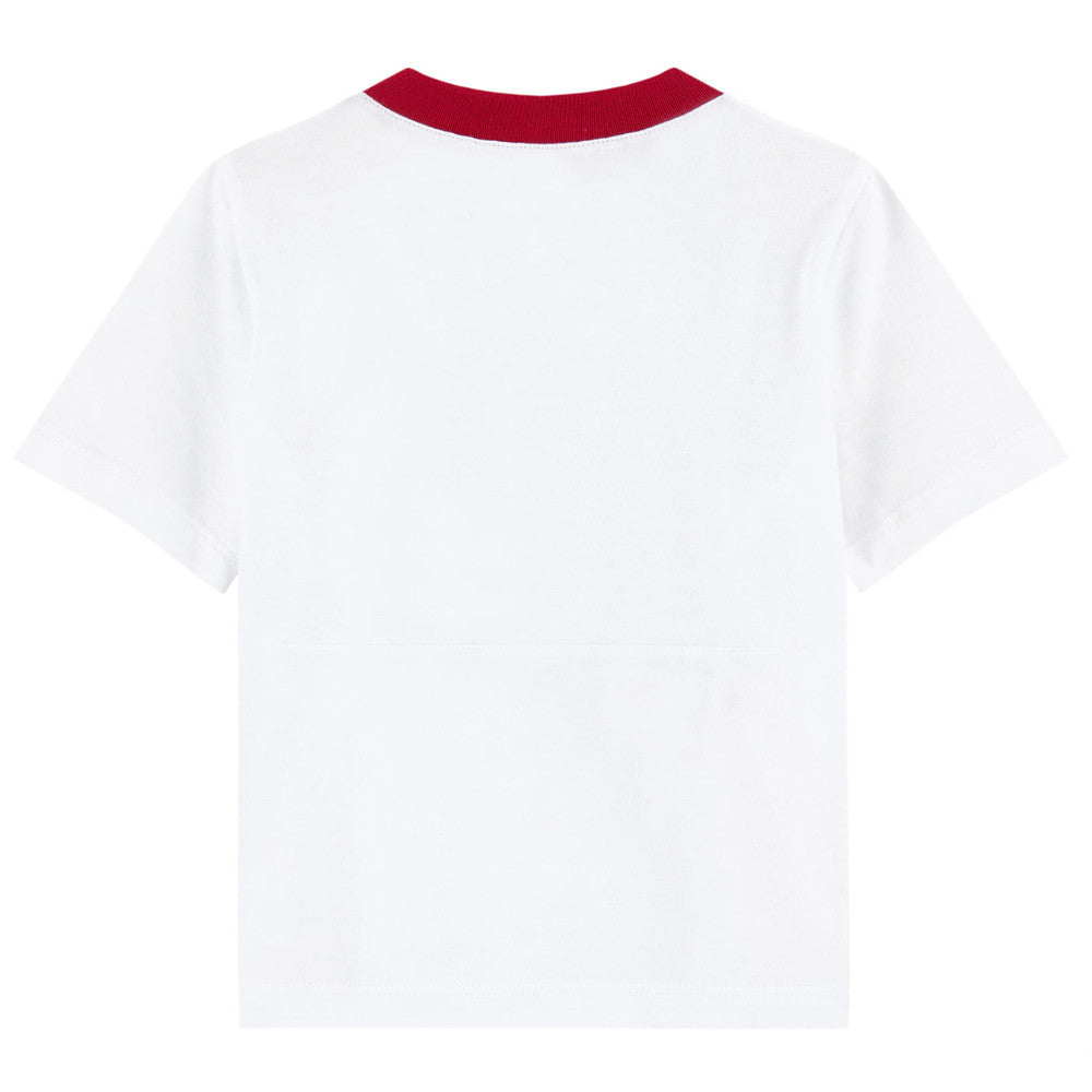 Marni Girls Bird White Bird T-shirt Girls Tops Marni [Petit_New_York]