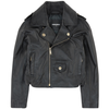 Dsquared2 Girls Leather Biker Jacket Girls Jackets & Coats Dsquared2 [Petit_New_York]