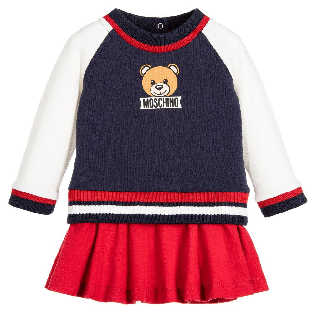 Moschino Baby Girls Sweater/Dress Baby Dresses Moschino [Petit_New_York]