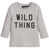 Dsquared2 Baby Grey 'Wild Thing' T-shirt Baby T-shirts Dsquared2 [Petit_New_York]