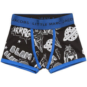 Little Marc Jacobs Boys Two-Pack Boxers Boys Underwear & Socks Little Marc Jacobs [Petit_New_York]