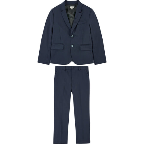Paul Smith Boys Navy Blue Wool Suit – Petit New York