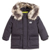 Armani Baby Boys Down Coat with Faux Fur Hood Baby Jackets & Coats Armani Junior [Petit_New_York]