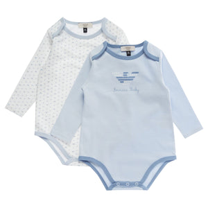Baby Boys Two Piece Rompers (Gift Set)