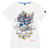Armani Boys White Eagle Print T-shirt Boys T-shirts Armani Junior [Petit_New_York]