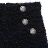Girls Dark Tweed Wool Shorts (Mini-Me)
