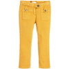 Chloe Girls Canary Yellow Braided Pants Girls Pants Chloé [Petit_New_York]
