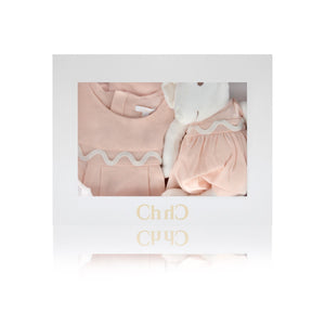 Chloe Baby Girls Light Pink Three-Piece Gift Set Baby Sets & Suits Chloé [Petit_New_York]