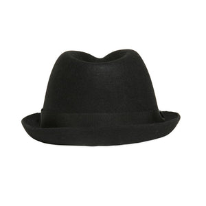 Dsquared2 Boys Black Wool Fedora Hat Boys Hats, Scarves & Gloves Dsquared2 [Petit_New_York]