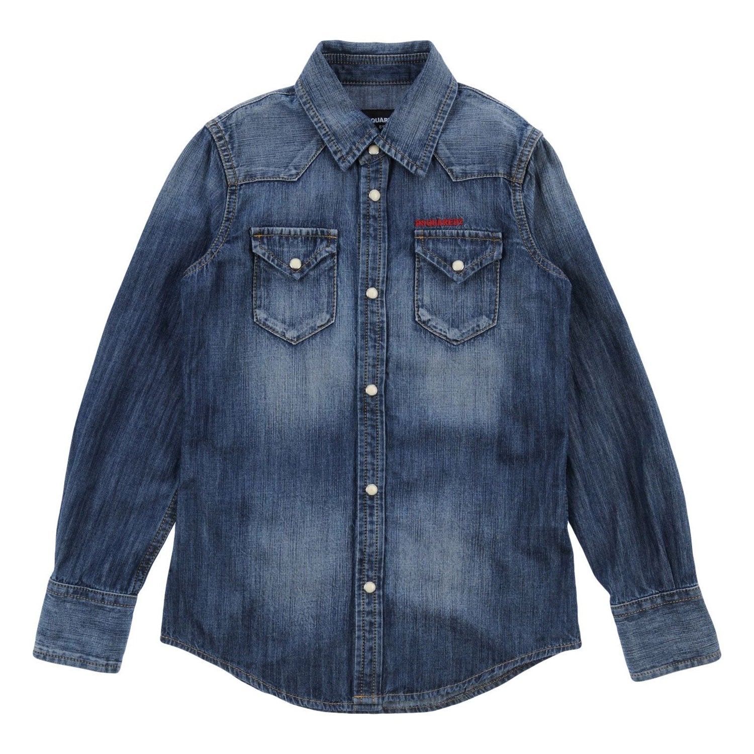 Dsquared2 Boys Blue Denim Jacket – Petit New York