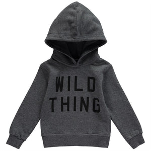 Dsquared2 Boys Grey 'Wild Thing' Sweatshirt Hoodie Boys Sweaters & Sweatshirts Dsquared2 [Petit_New_York]