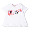 Baby Girls Colorful Logo Top