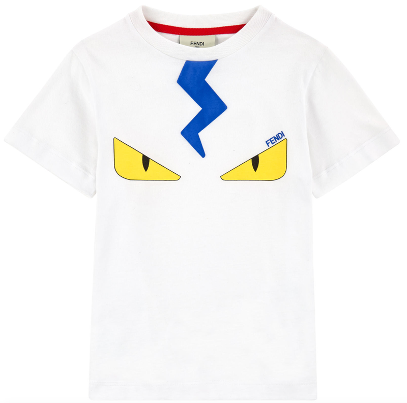 Fendi Boys 'Monster' T-shirt Boys T-shirts Fendi [Petit_New_York]