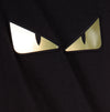 Boys Black T-shirt with Gold 'Monster Eyes'