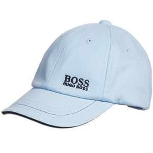 Hugo Boss Baby Boys Sky Blue Cap Baby Hats, Scarves & Gloves Boss Hugo Boss [Petit_New_York]