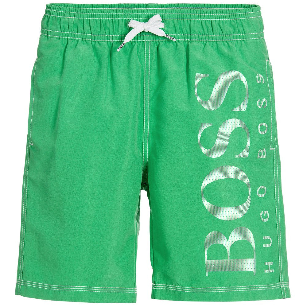 Hugo Boss Boys Green Logo – New York