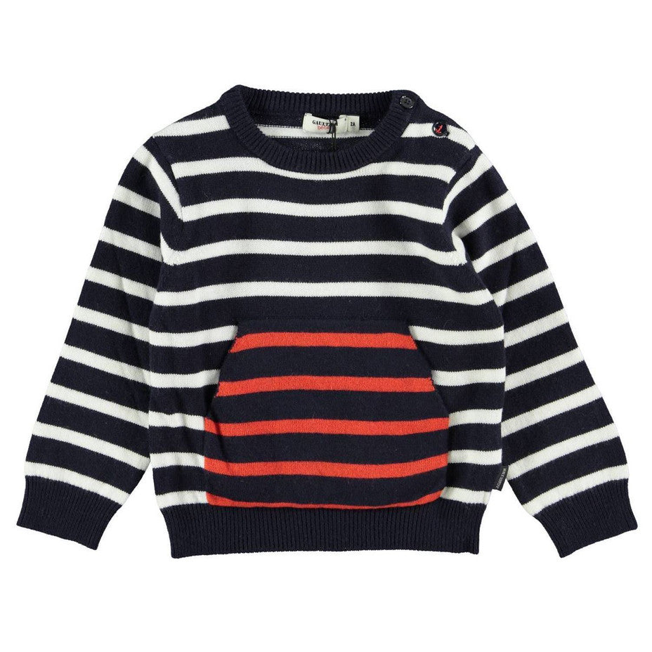 Junior Gaultier Baby Knitted Sweater Baby Sweaters & Sweatshirts Junior Gaultier [Petit_New_York]