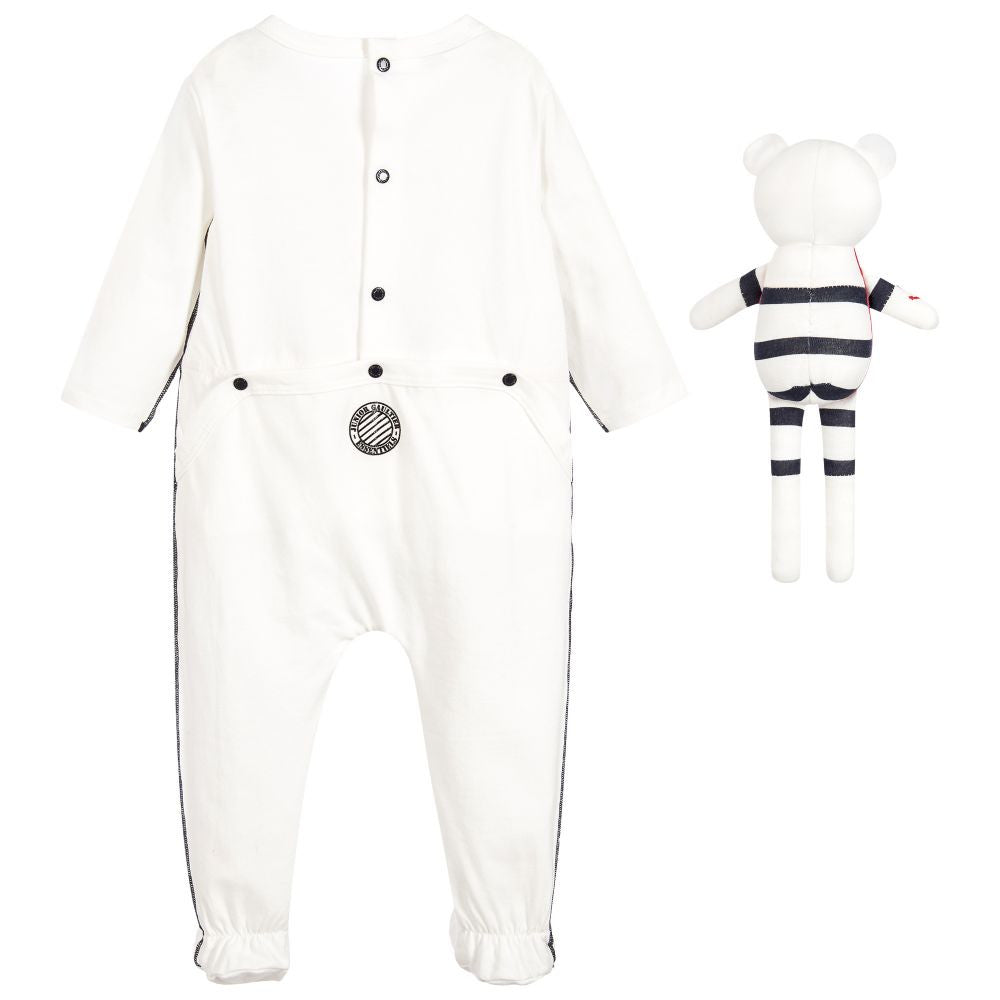 Junior Gaultier Baby Nautical Two-piece Gift Set Baby Rompers & Onesies Junior Gaultier [Petit_New_York]
