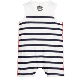 Junior Gaultier Baby Striped Onesie Baby Rompers & Onesies Junior Gaultier [Petit_New_York]