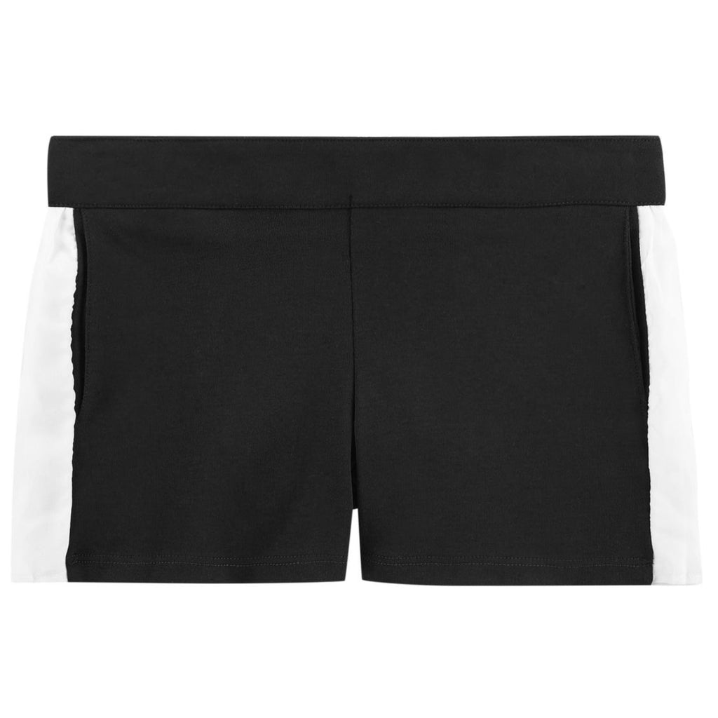 Girls Black & White Shorts (Mini-Me)