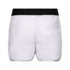 Girls White Sporty Shorts