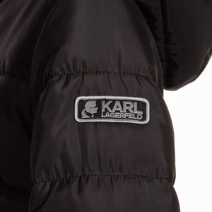Karl Lagerfeld Boys Black Puffer Jacket Boys Jackets & Coats Karl Lagerfeld Kids [Petit_New_York]