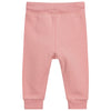 Baby Girls Soft Pink Tiger Patched Sweatpants