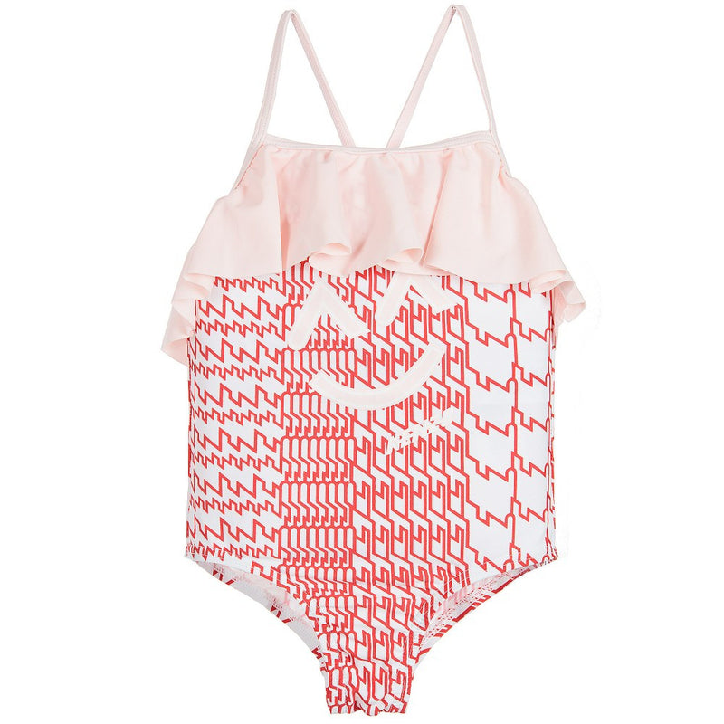 Kenzo Baby Girls Printed Swimsuit Baby Swimwear Kenzo Paris [Petit_New_York]