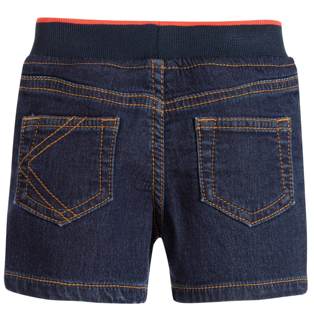 Kenzo Boys Denim Shorts With Patches Boys Shorts Kenzo Paris [Petit_New_York]
