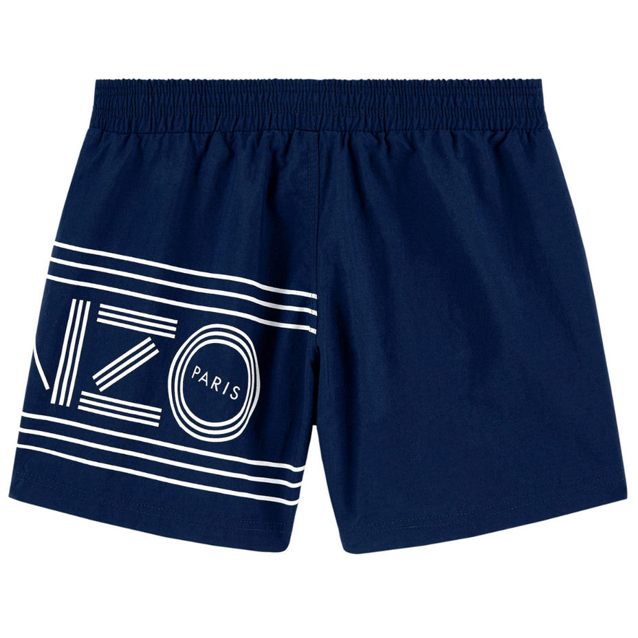 Kenzo Boys Navy Swim Shorts Boys Swimwear Kenzo Paris [Petit_New_York]