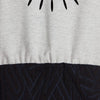 Kenzo Girls Grey 'Eye' Sweatshirt Dress (Mini-Me) Girls Dresses Kenzo Paris [Petit_New_York]